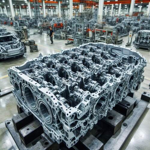 electric vehicle castings