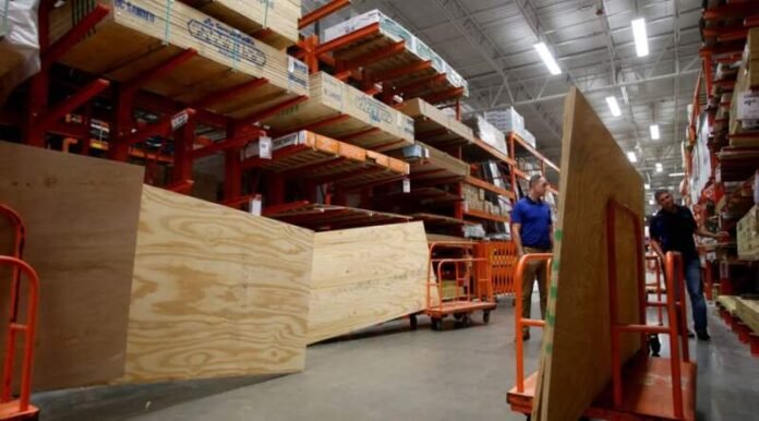 home depot plywood