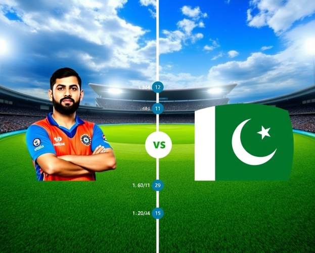 india national cricket team vs pakistan national cricket team timeline