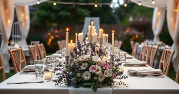 Centerpieces at Wedding Receptions NYT