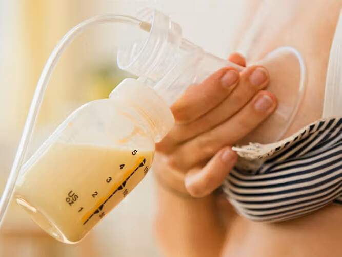 what are the 3 types of breast milk